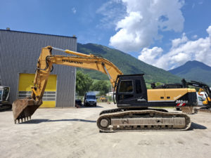 Pelle sur chenilles occasion HYUNDAI R360LC-7