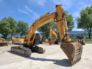 Pelle sur chenilles occasion HYUNDAI R360LC-7