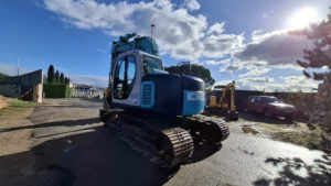 Pelle sur chenilles occasion KOBELCO SK135 SR