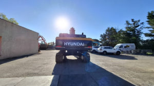 Pelle sur chenilles occasion HYUNDAI R320NLC-9