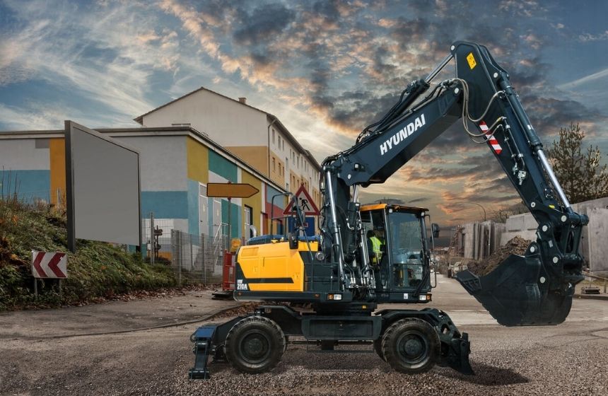 Pelles sur pneus - Curty Materiels