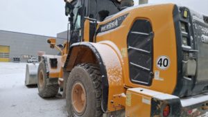 Chargeuse sur pneus d'occasion HYUNDAI HL955A