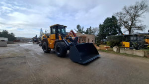 Chargeuse sur pneus d'occasion HYUNDAI HL955A