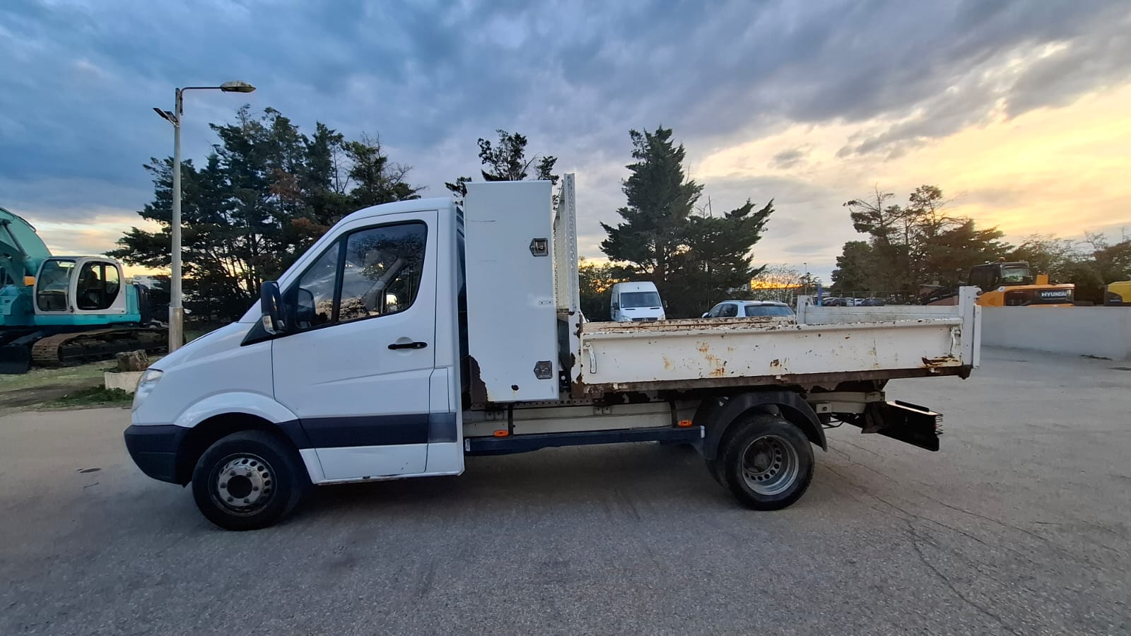Camion benne Mercedes 513 CDI occasion