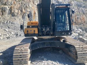 Pelle sur chenilles d'occasion HYUNDAI HX380AL