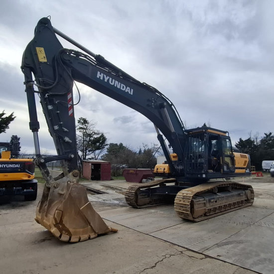 Pelle sur chenilles d'occasion HYUNDAI HX380AL