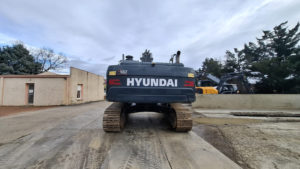 Pelle sur chenilles d'occasion HYUNDAI HX380AL