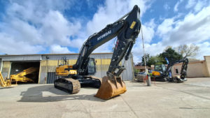 Pelle sur chenilles d'occasion HYUNDAI HX380AL