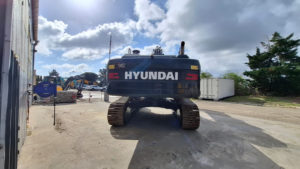Pelle sur chenilles d'occasion HYUNDAI HX380AL