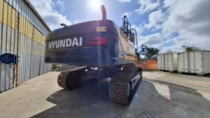 Pelle sur chenilles d'occasion HYUNDAI HX380AL