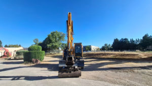 Pelle sur chenilles d'occasion HYUNDAI R145LCR-9A