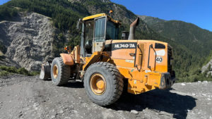 Chargeuse sur pneus d'occasion HYUNDAI HL740-7A