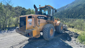 Chargeuse sur pneus d'occasion HYUNDAI HL740-7A